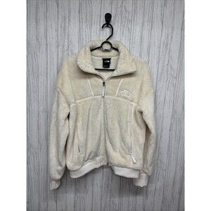 Womens Size M The North Face Osito Lux Fleece Ivory EUC